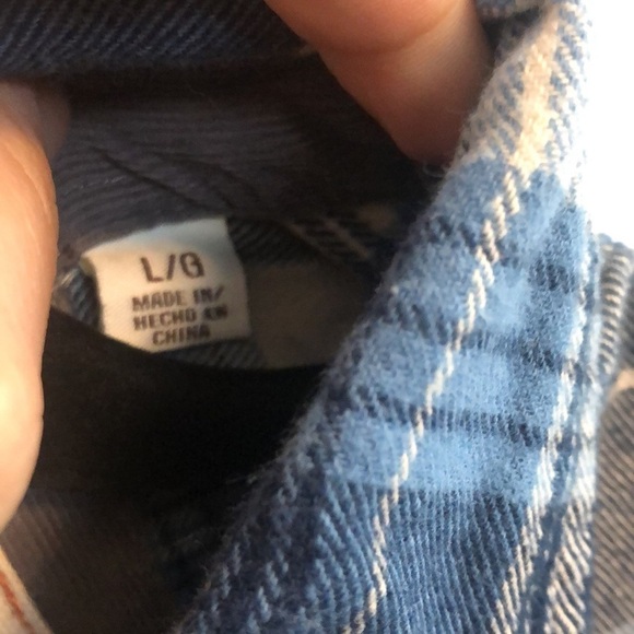 Weatherproof Original Vintage Plaid Long Sleeve Button Down Shirt Size Large - Picture 10 of 10